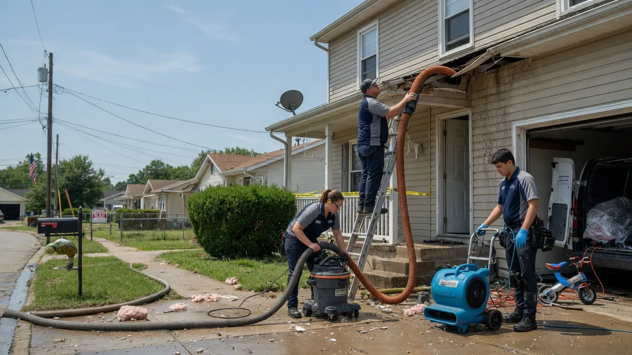 Water Damage Restoration in Canton, MS near me